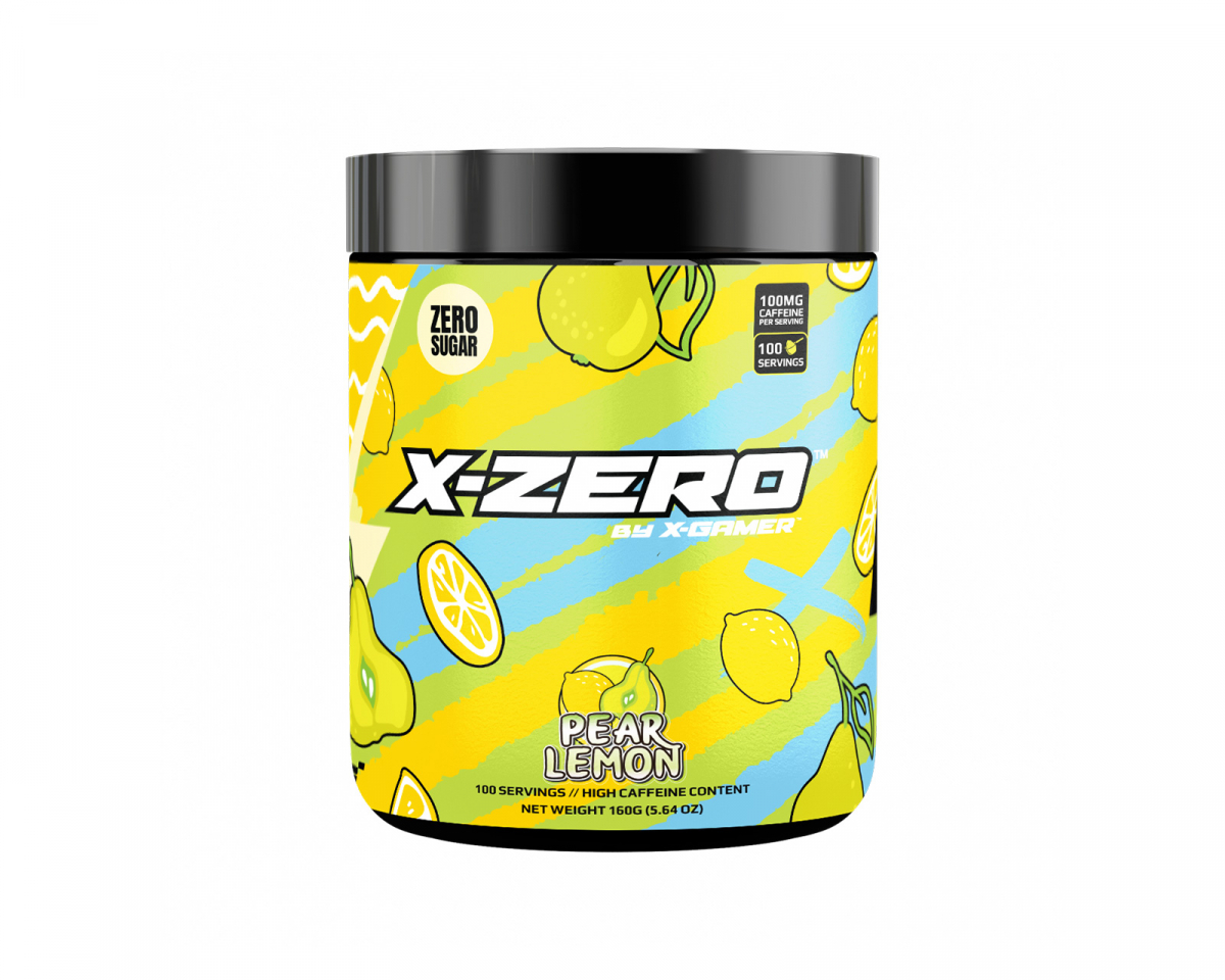 X-Gamer X-Zero Pear Lemon - 100 Serveringar