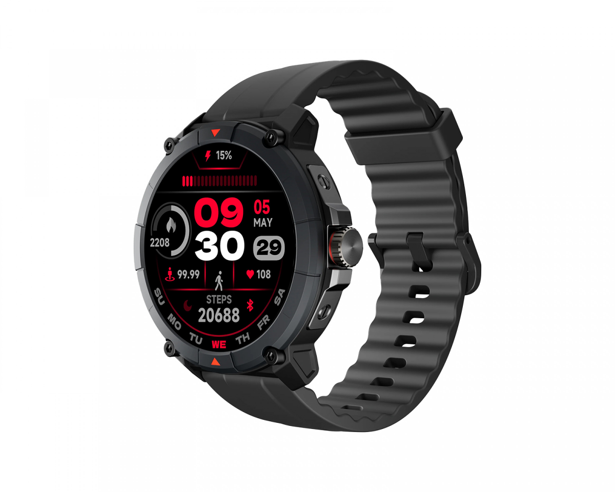 Udfine GS Smart Watch - Svart - Klocka