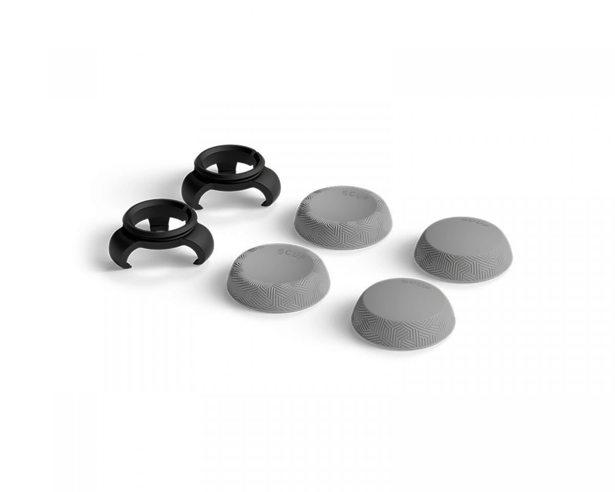Scuf Universal Thumbstick Grip (TACTIC) 6-pack - Ljusgrå