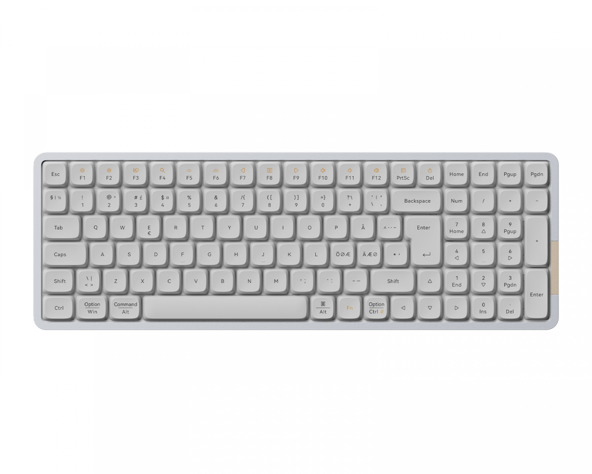 Flow100 96% Low-Profile RGB Mekaniskt Tangentbord [Kailh Ghost]
