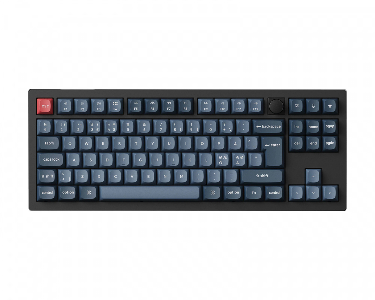 Keychron V3 Max TKL QMK RGB Hotswap Trådlöst Tangentbord [Gateron Jupiter Brown