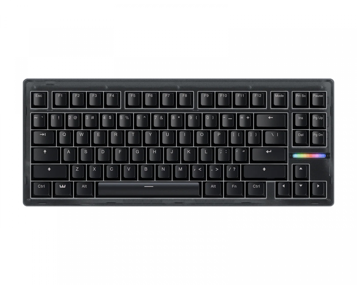 Wooting 80HE 80% Tangentbord Ghost - ANSI