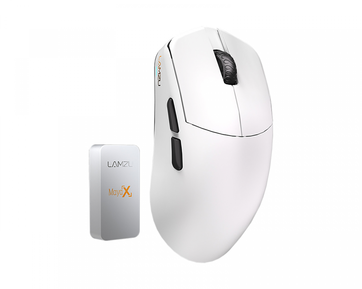 Lamzu MAYA X Trådlös Gamingmus - Vit