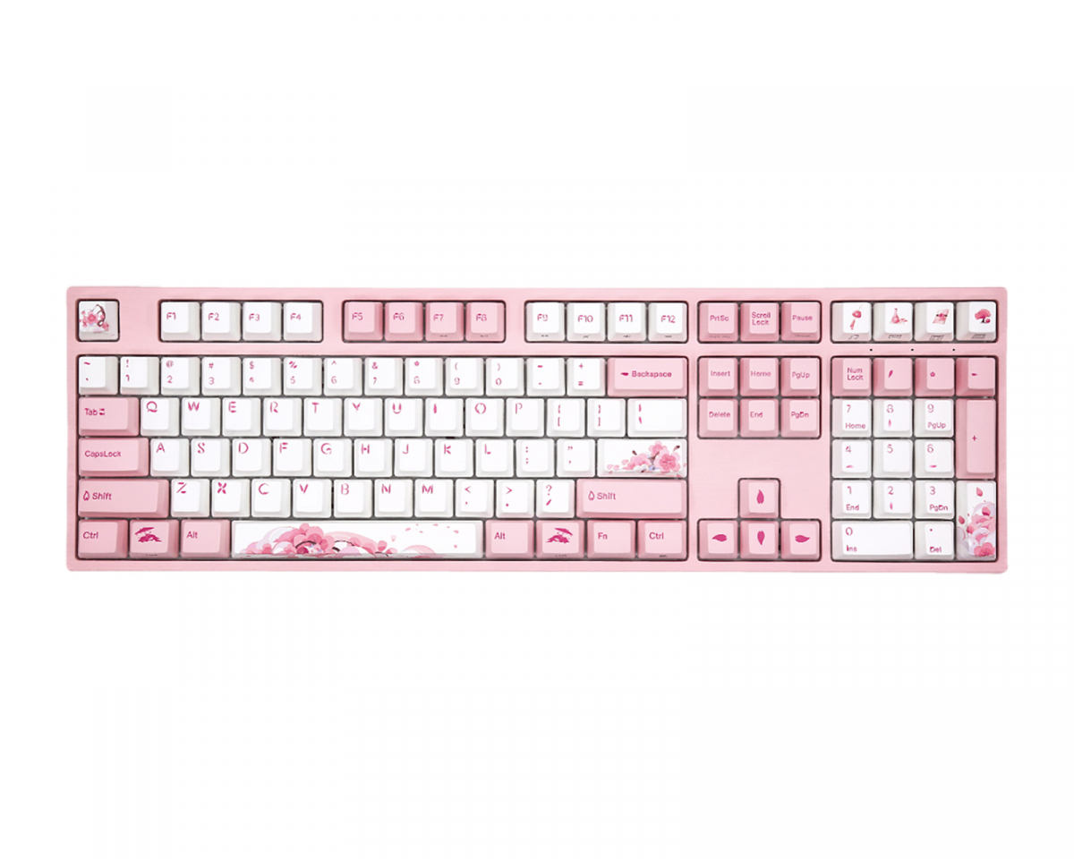Varmilo VPT109 Sakura R2 V3 Full-Size RGB Tri-Mode Gateron G Pro 3.0 Brown