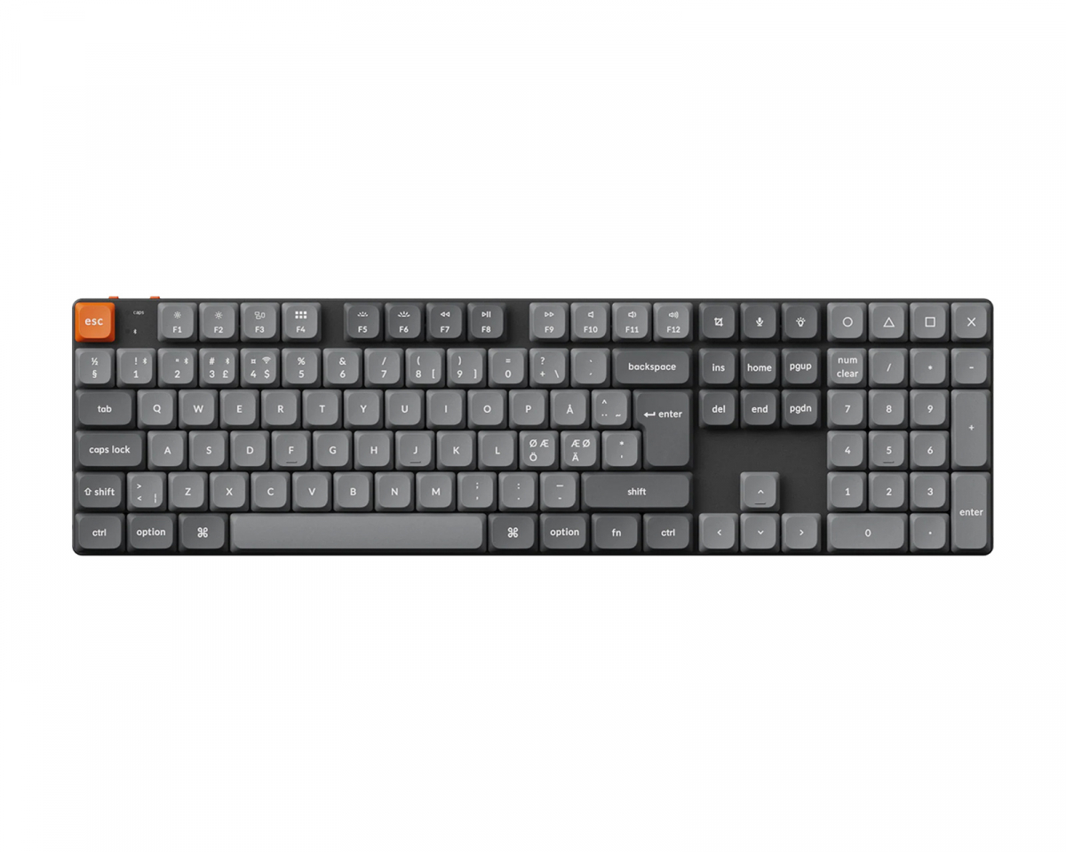 Keychron K5 Max Low Profile Hotswap Trådlöst Tangentbord [Gateron Brown] - ISO