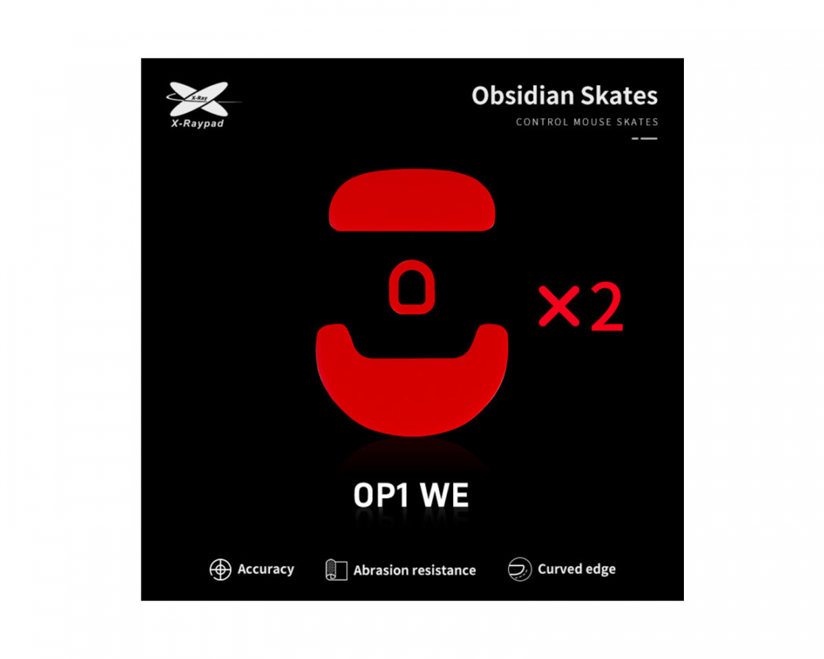 X-raypad Obsidian Mouse Skates till Endgame Gear OP1 WE