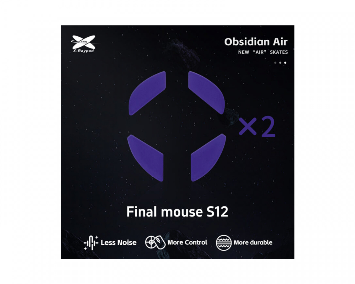 Obsidian Air Mouse Skates till Final Mouse S12