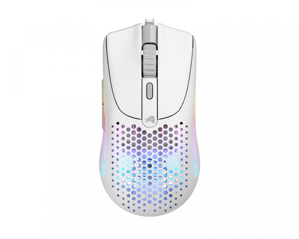 Glorious Model O 2 Mini Trådbunden Gamingmus - Matte White