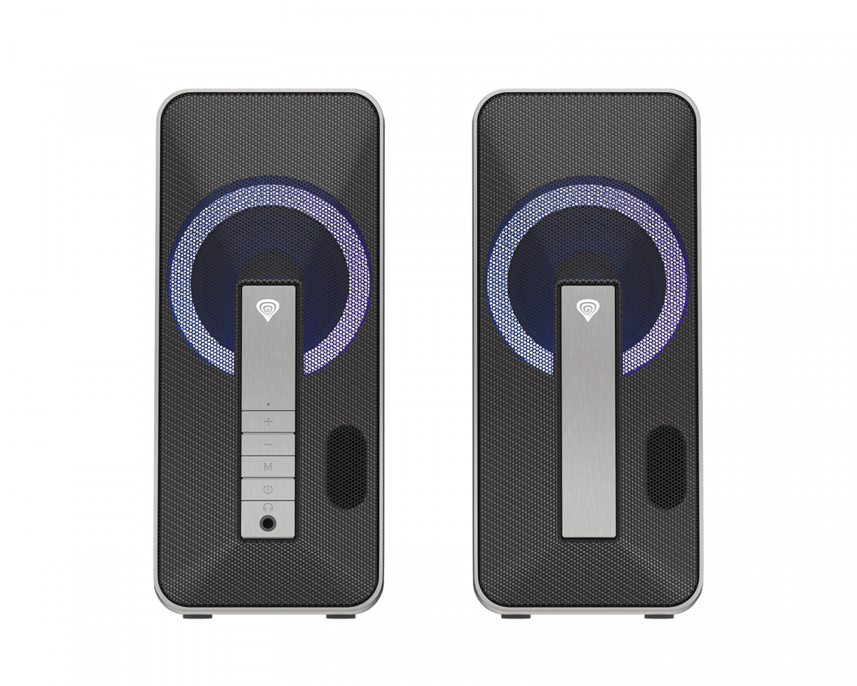 Genesis Helium 100BT 2.0 Högtalare med Bluetooth - Svart