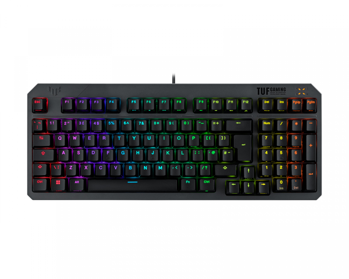 Asus TUF Gaming K3 Gen II RGB-Tangentbord - Svart