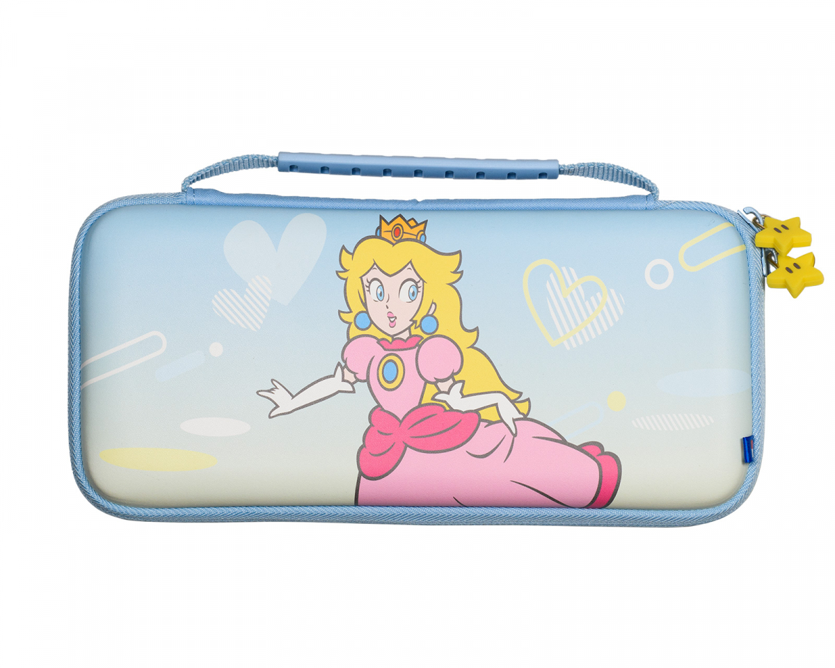 Hori Slim Tough Pouch - Fodral för Nintendo Switch - City Pop Peach