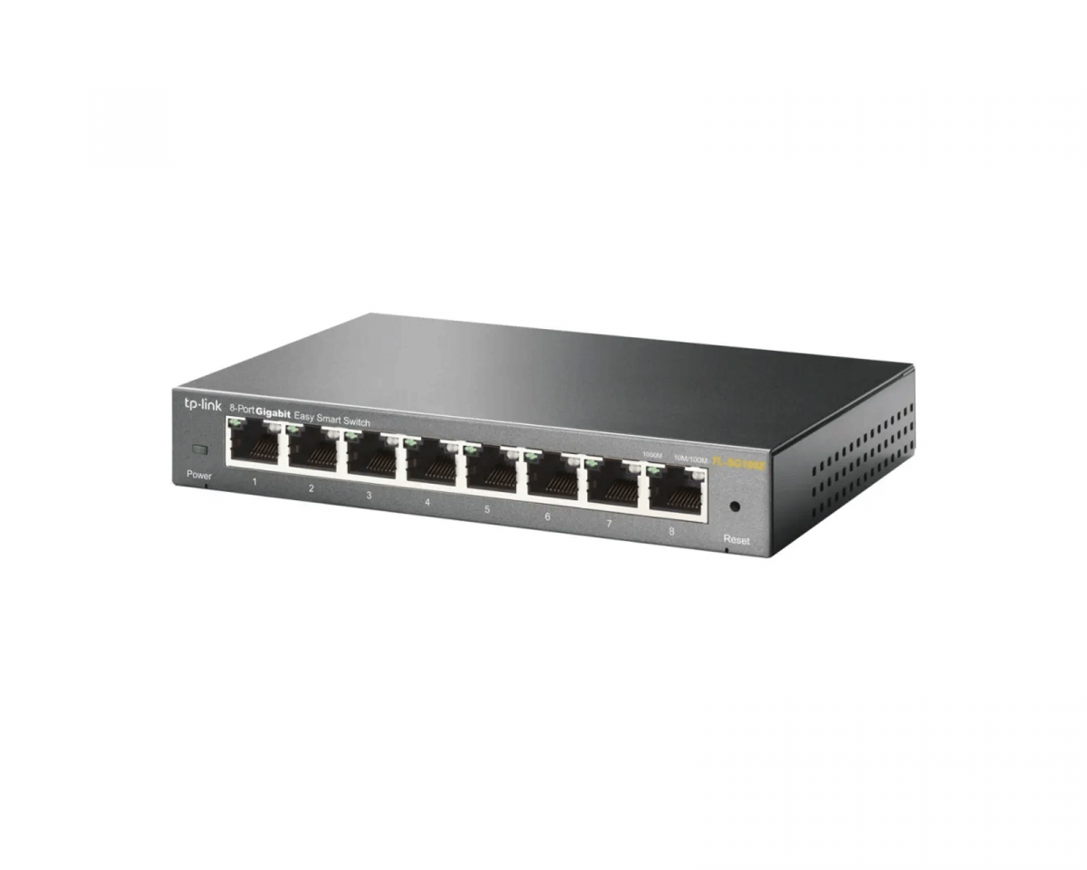 TP-Link TP-Link TL-SG105E 8-Port Gigabit Easy Smart Switch 4-Port PoE+
