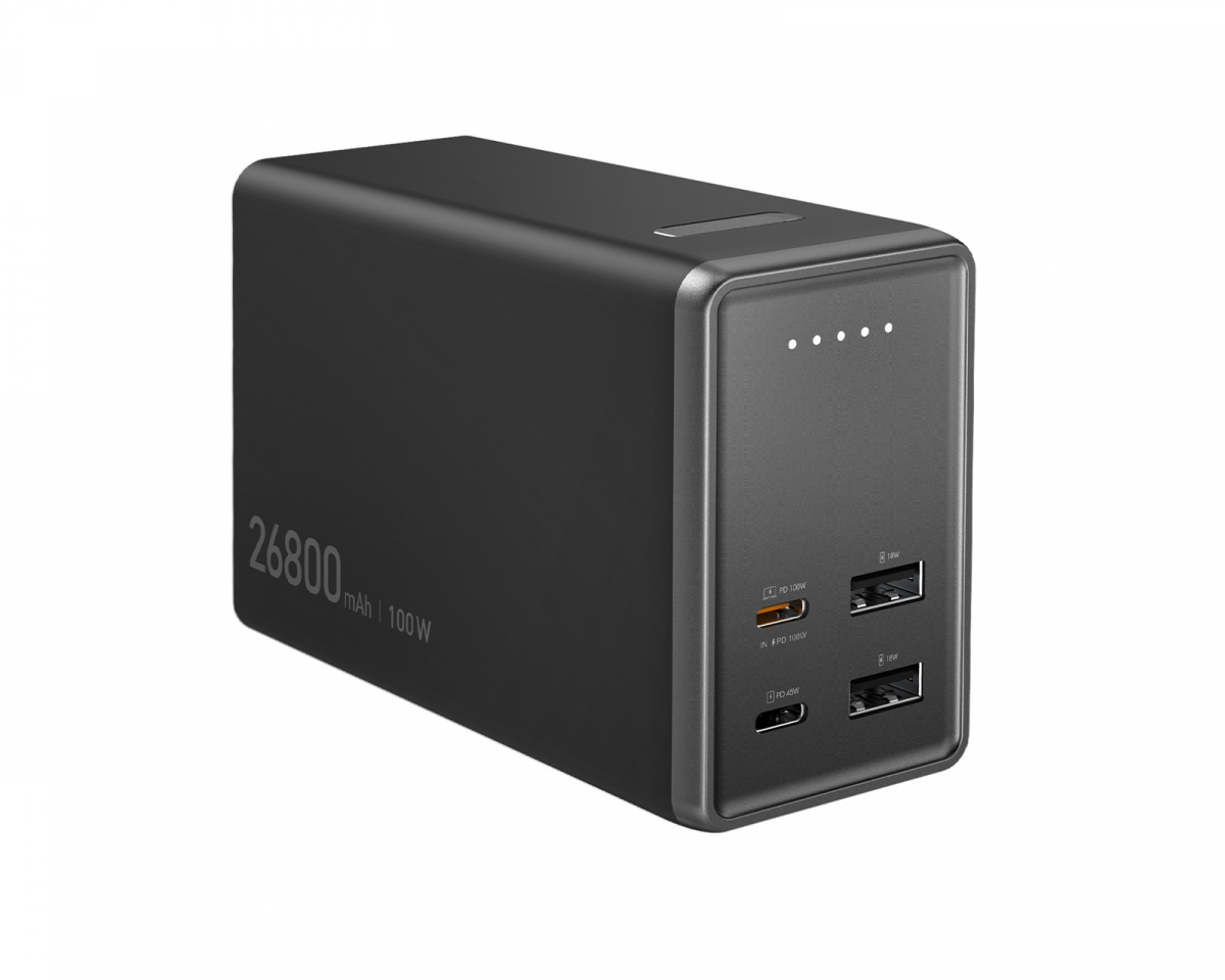 j5create 100W Powerbank - 4-port -800 mAh