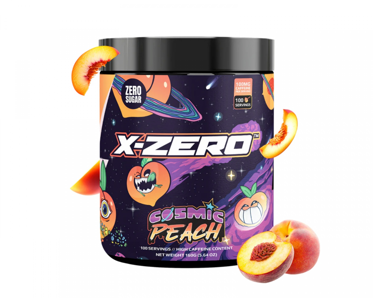 X-Gamer X-Zero Cosmic Peach - 100 Serveringar