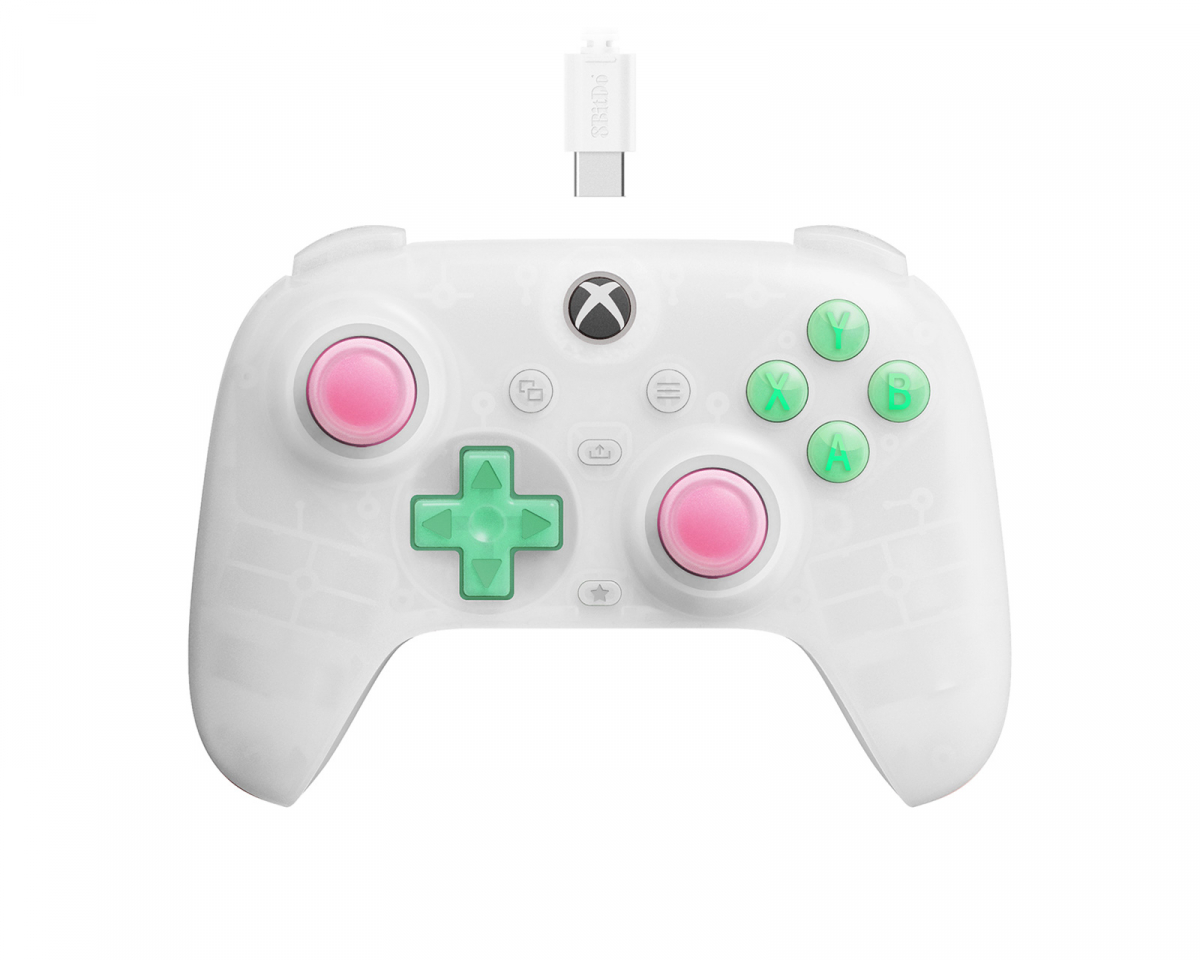 8Bitdo Ultimate Mini Kontroll till Xbox - Clear White