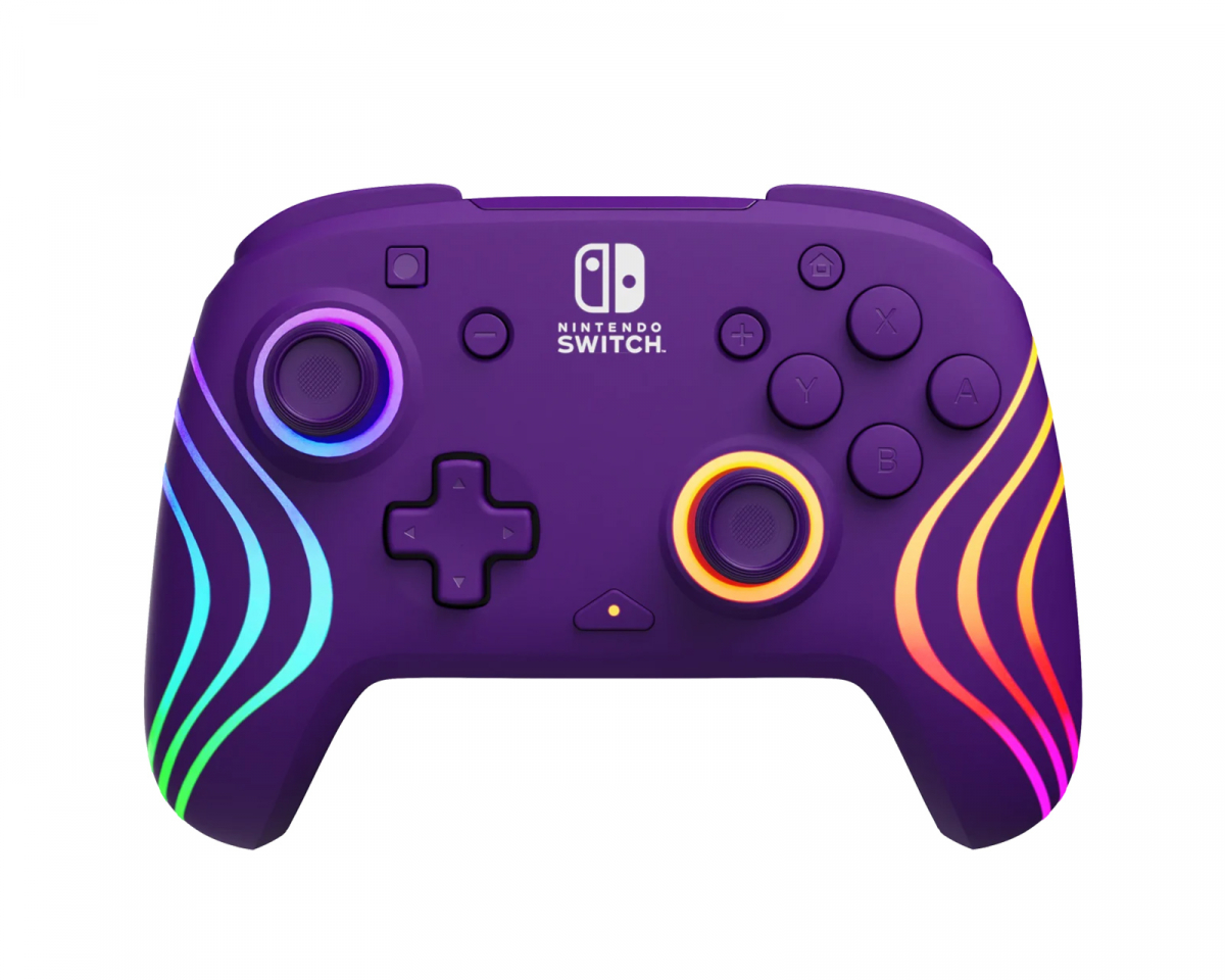 PDP Afterglow Wave with Motion Trådlös Handkontroll - Lila (Nintendo Switc