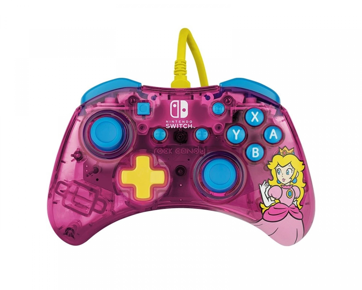 PDP Rock Candy Nintendo Switch Kontroll - Peach