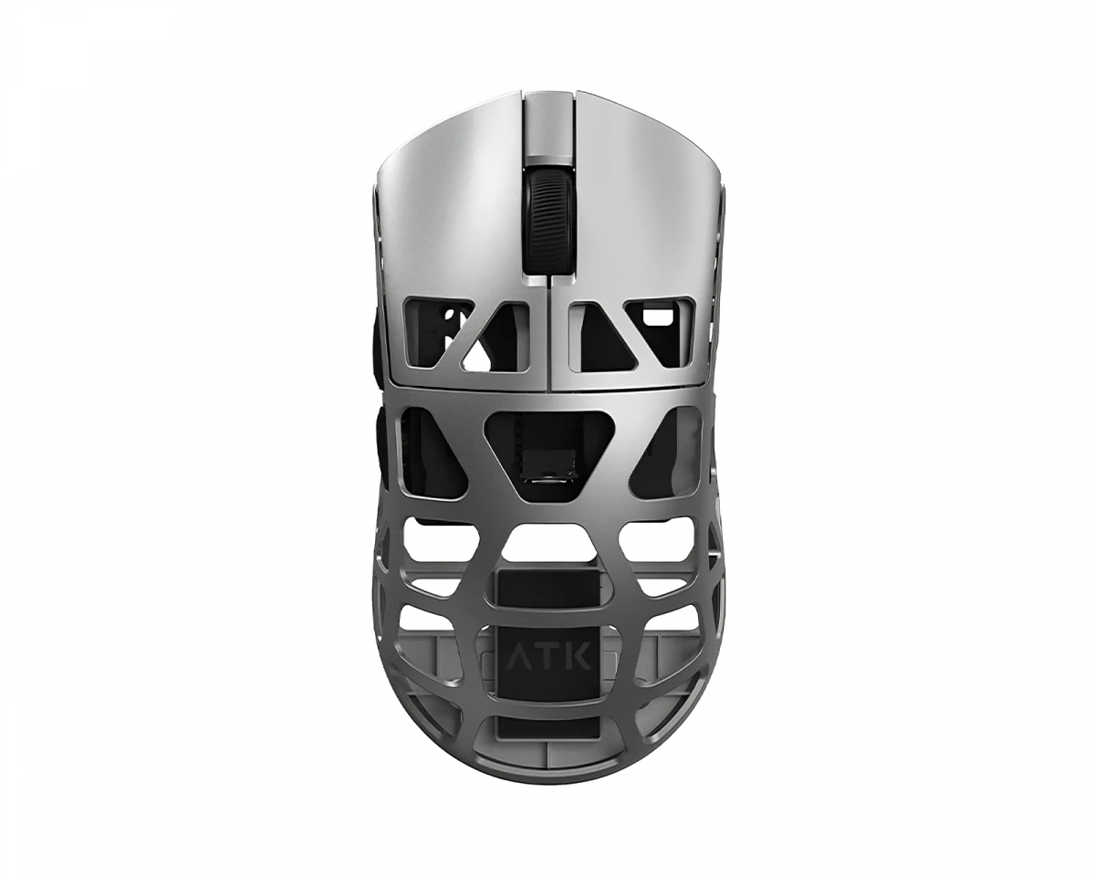 ATK Fierce X Trådlös Gamingmus - Silver