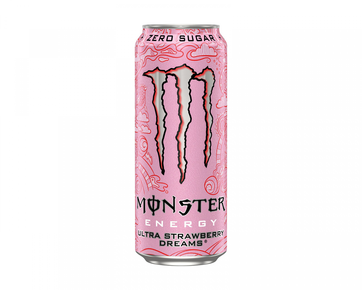 Monster Energy Ultra Strawberry Dreams Zero Sugar 500ml (Inkl. pant)