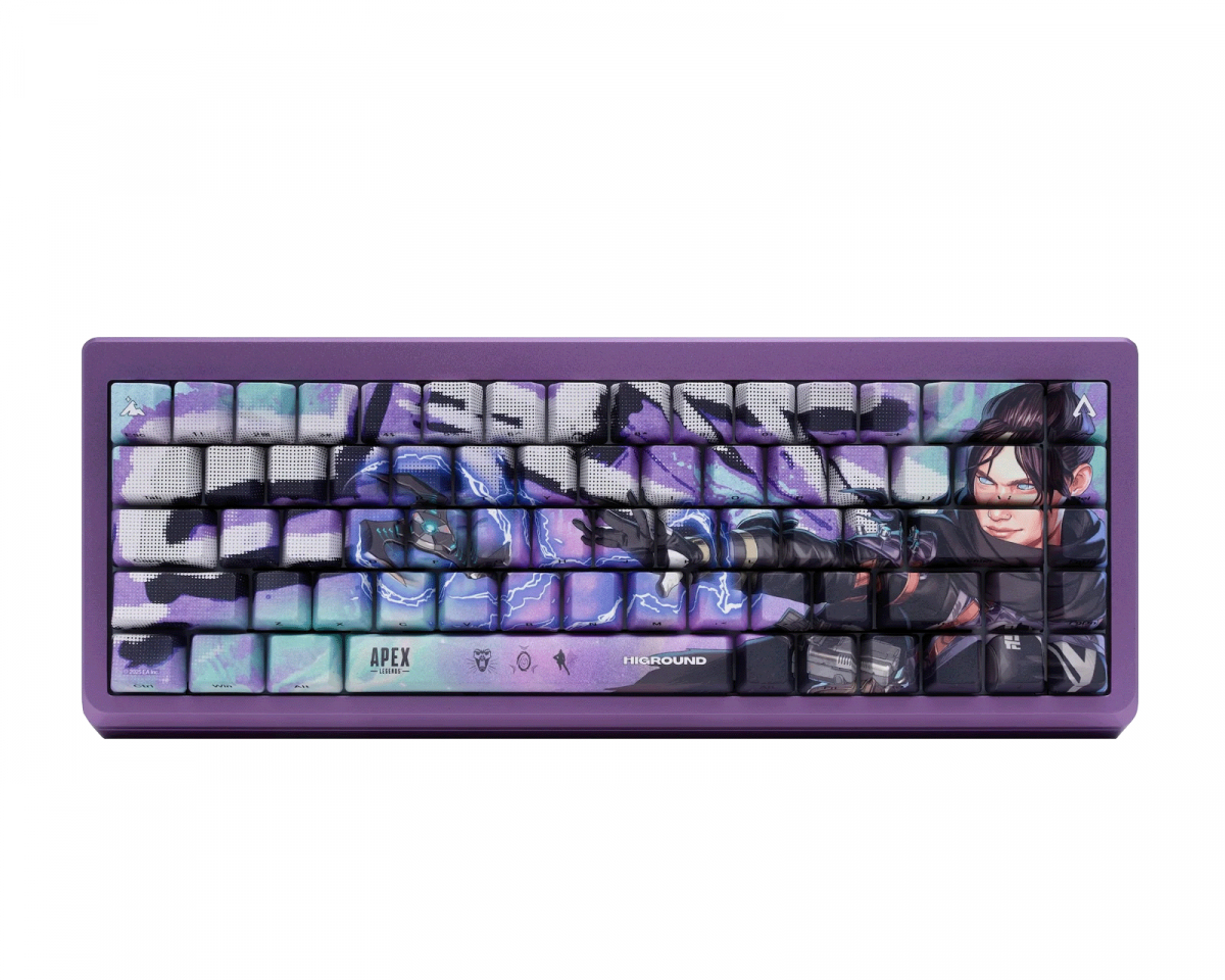 Higround Summit 65 Hotswap Gaming Tangentbord ANSI - Wraith