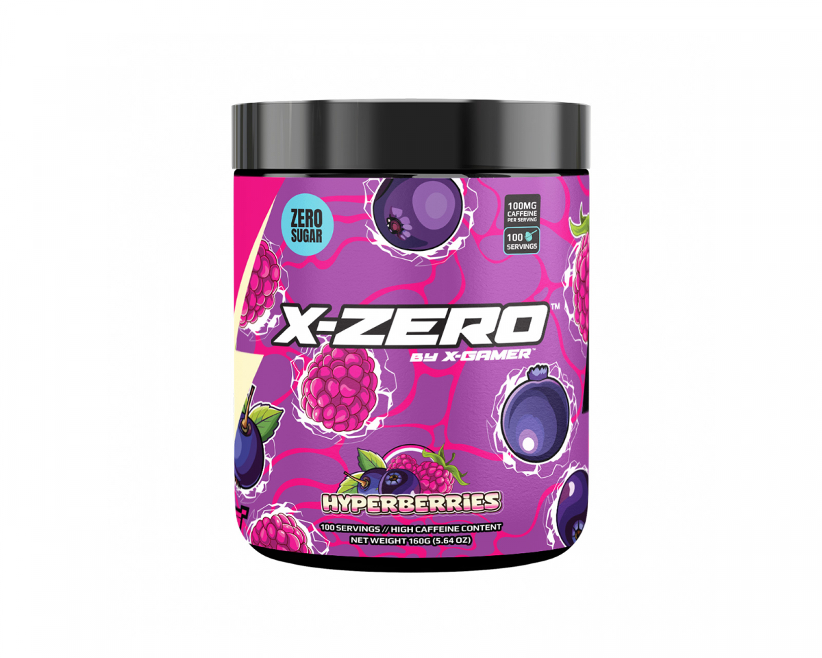 X-Gamer X-Zero Hyperberries - 100 Serveringar