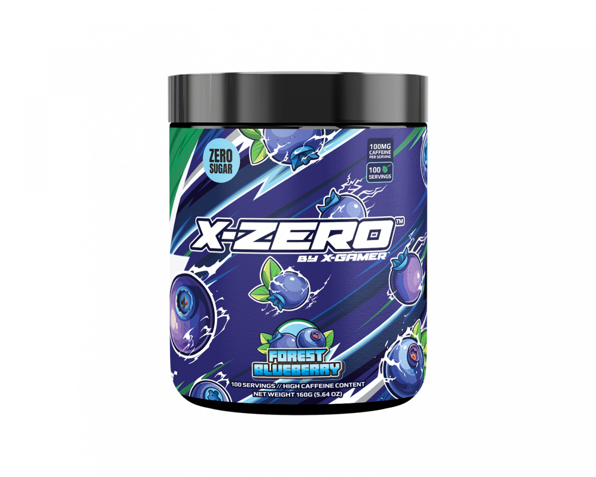 X-Gamer X-Zero Forest Blueberry - 100 Serveringar