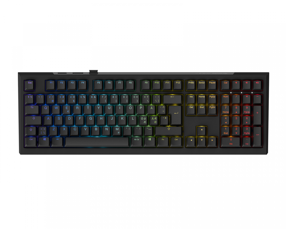 Ducky One X Fullsize Trådlöst Gaming Tangentbord - Svart