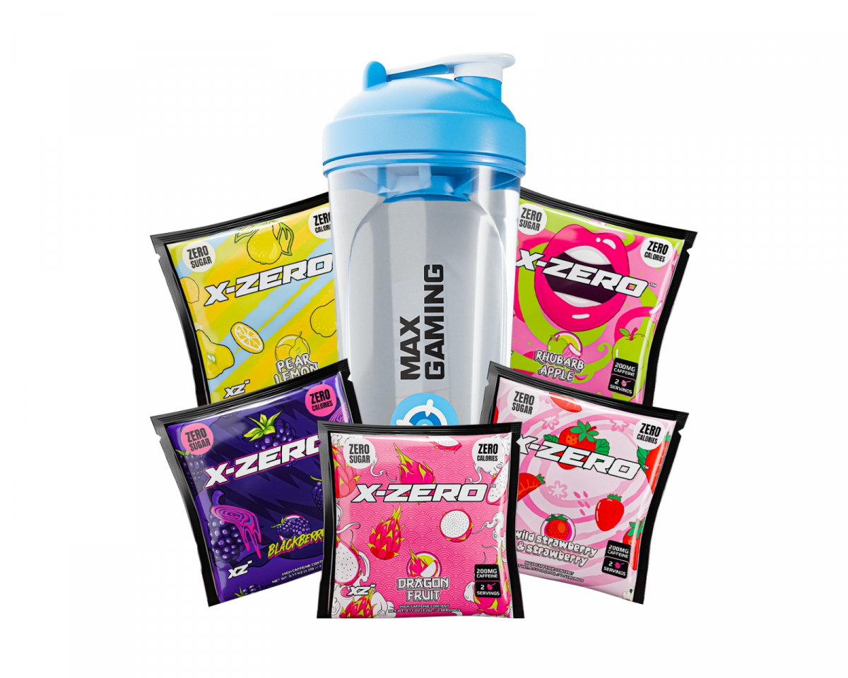 X-Gamer X-Zero 2nd Sample Pack + Shaker (10 Serveringar)