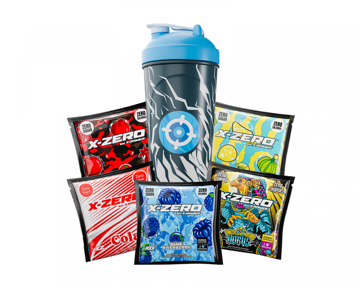 X-Gamer X-Zero 3rd Sample Pack + Shaker (10 Serveringar)