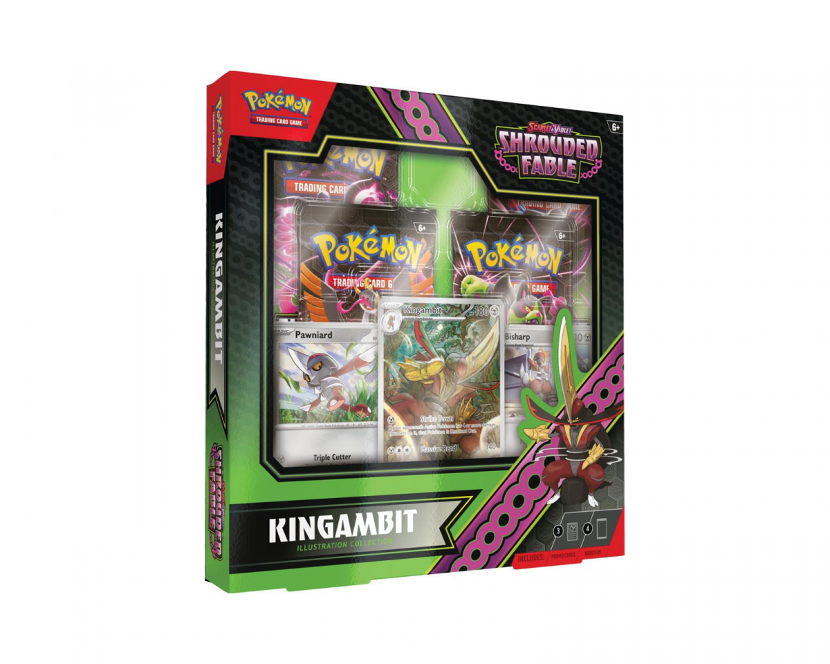 Pokémon Scarlet & Violet 6.5: Shrouded Fable Kingambit Illustration Collec