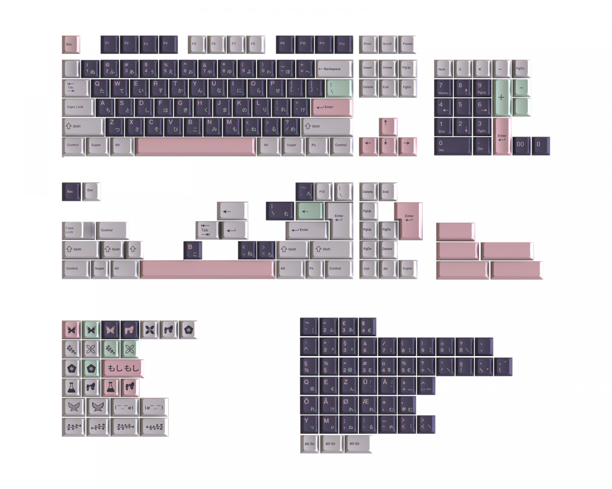 Keyboard Science Butterfly Girl - All in one kit