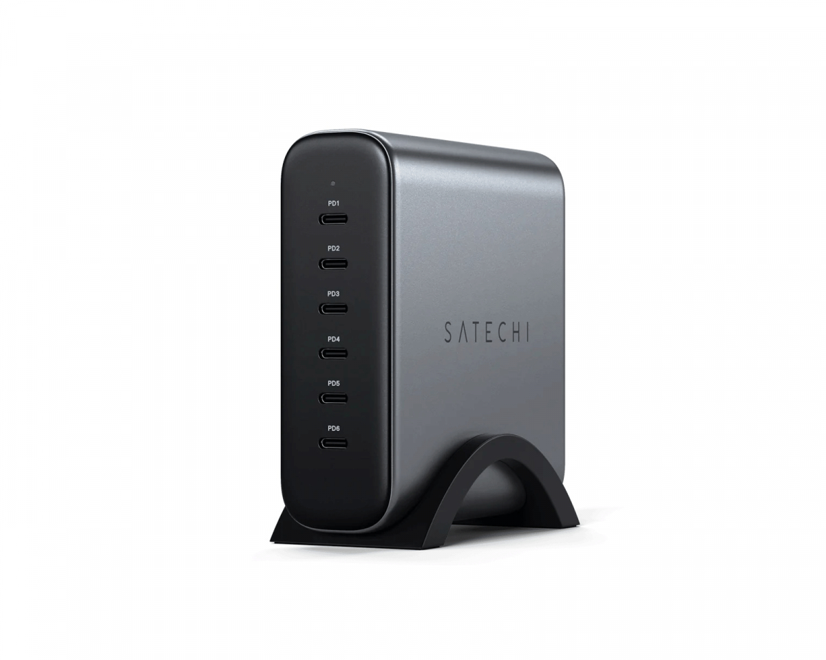 Satechi 200W PD USB-C GaN Laddare - 6 portar