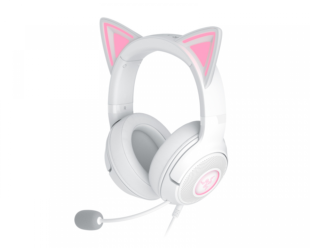Razer Kraken Kitty V2 USB Headset Chroma RGB - Vit