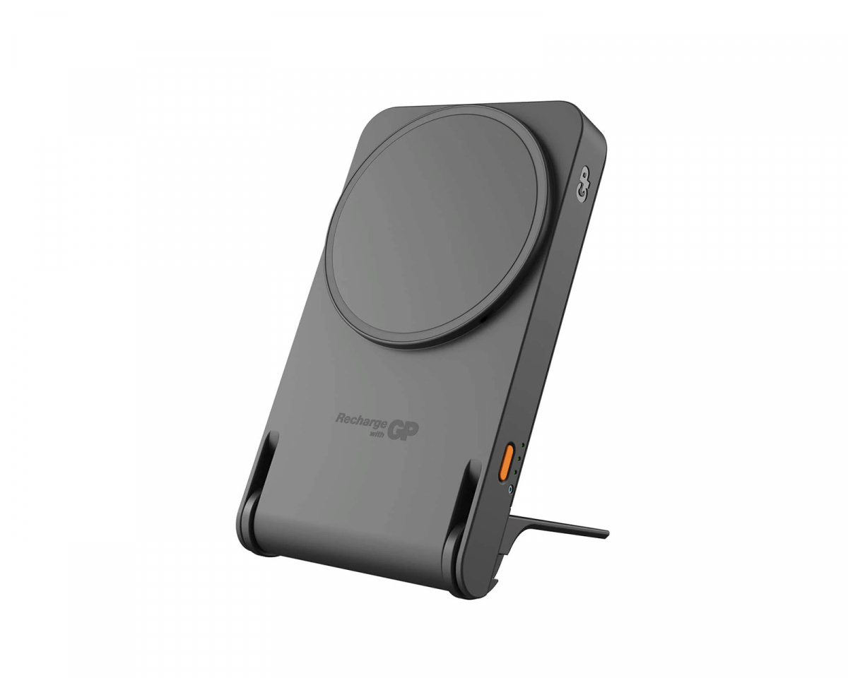 GP Powerbank Magnetic Safe 2-In-1 Trådlös 5000mAh