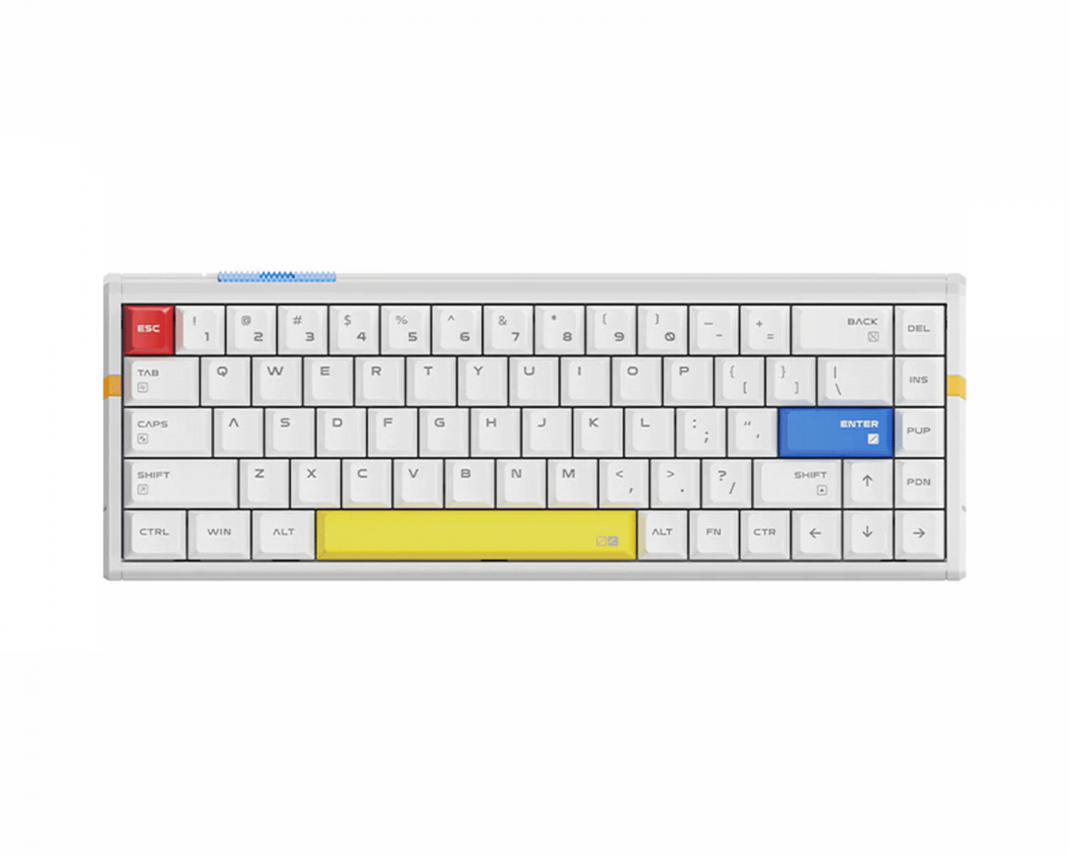ATK RS6 Ultra Magnetiskt HE Tangentbord [TTC RGB Magneto] - White Shadow W
