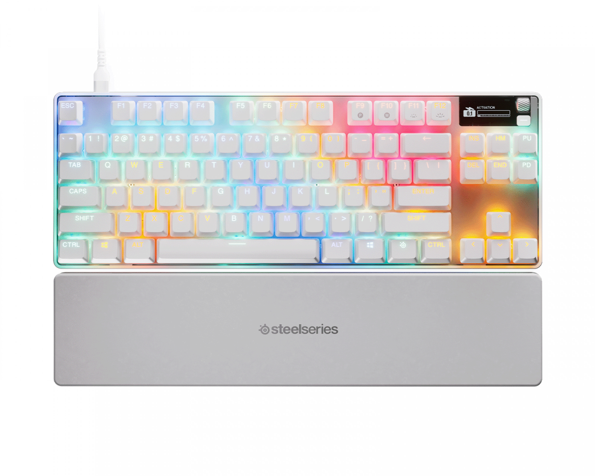 SteelSeries Apex Pro TKL Gen 3 RGB Tangentbord - Vit