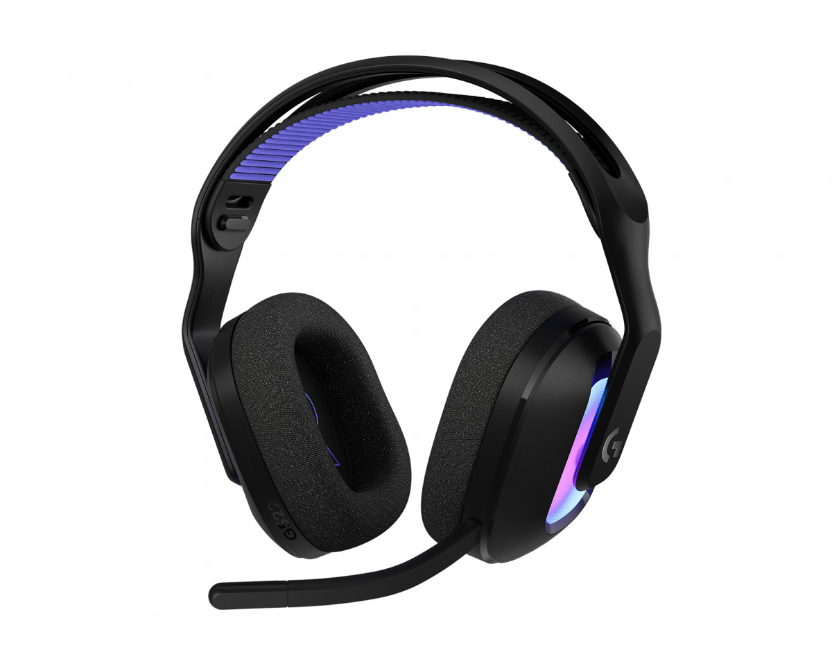 Logitech G522 Lightspeed Trådlöst Gaming Headset - Svart