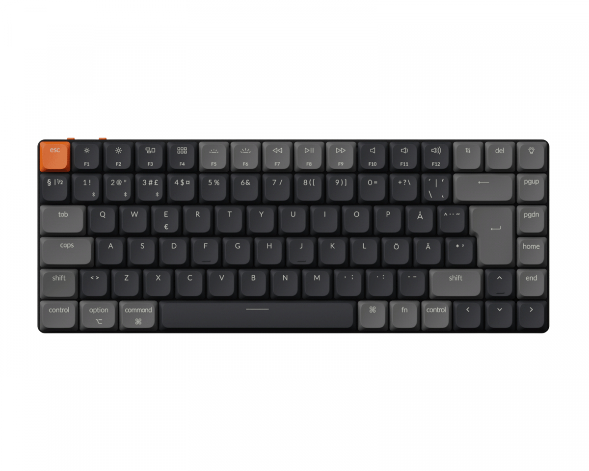 Keychron K3 V3 QMK RGB Hot Swap Aluminium Tangentbord [Gateron Low Profile 2.0