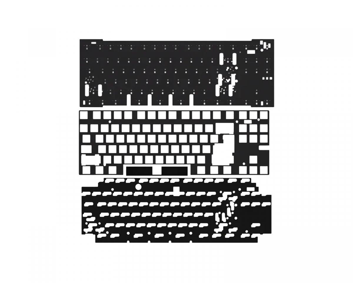 Wuque Studio Zoom75 TIGA - Standard Dampening kit