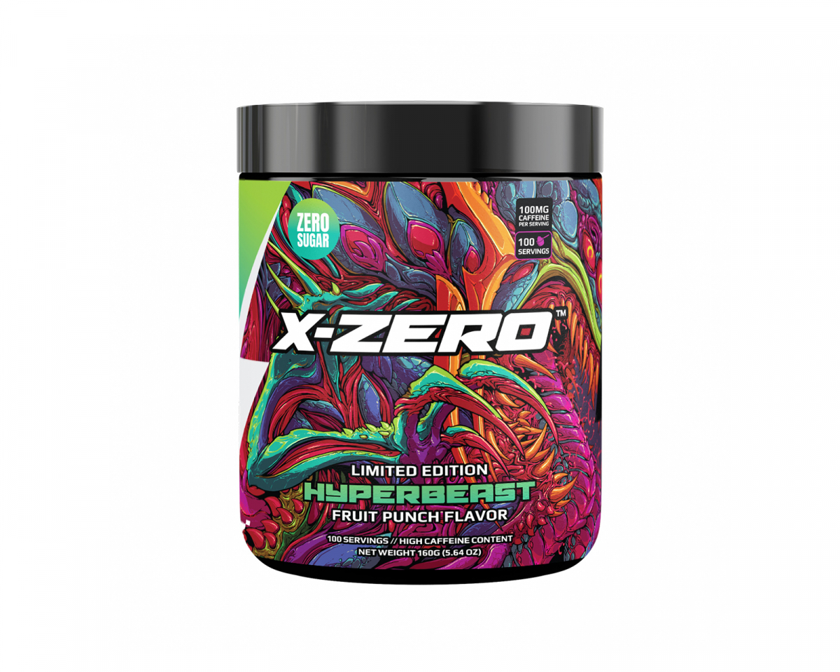 X-Gamer X-Zero Hyperbeast - 100 Serveringar