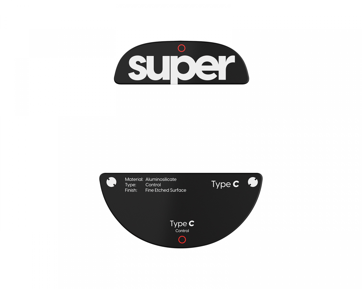 Glas Skates Type-C till Pulsar TenZ Signature Edition