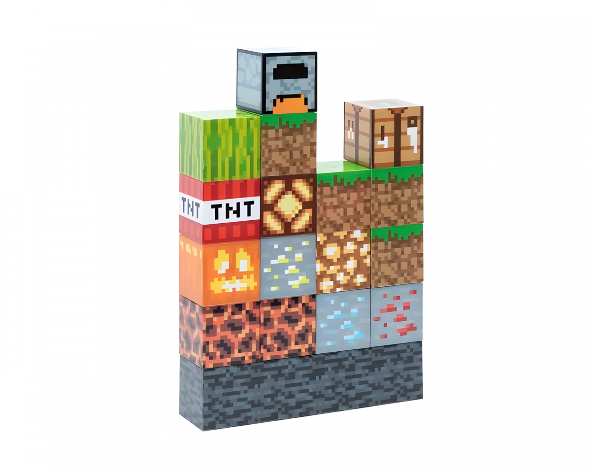 Paladone Minecraft Block Building Light BDP - Minecraft Lampa