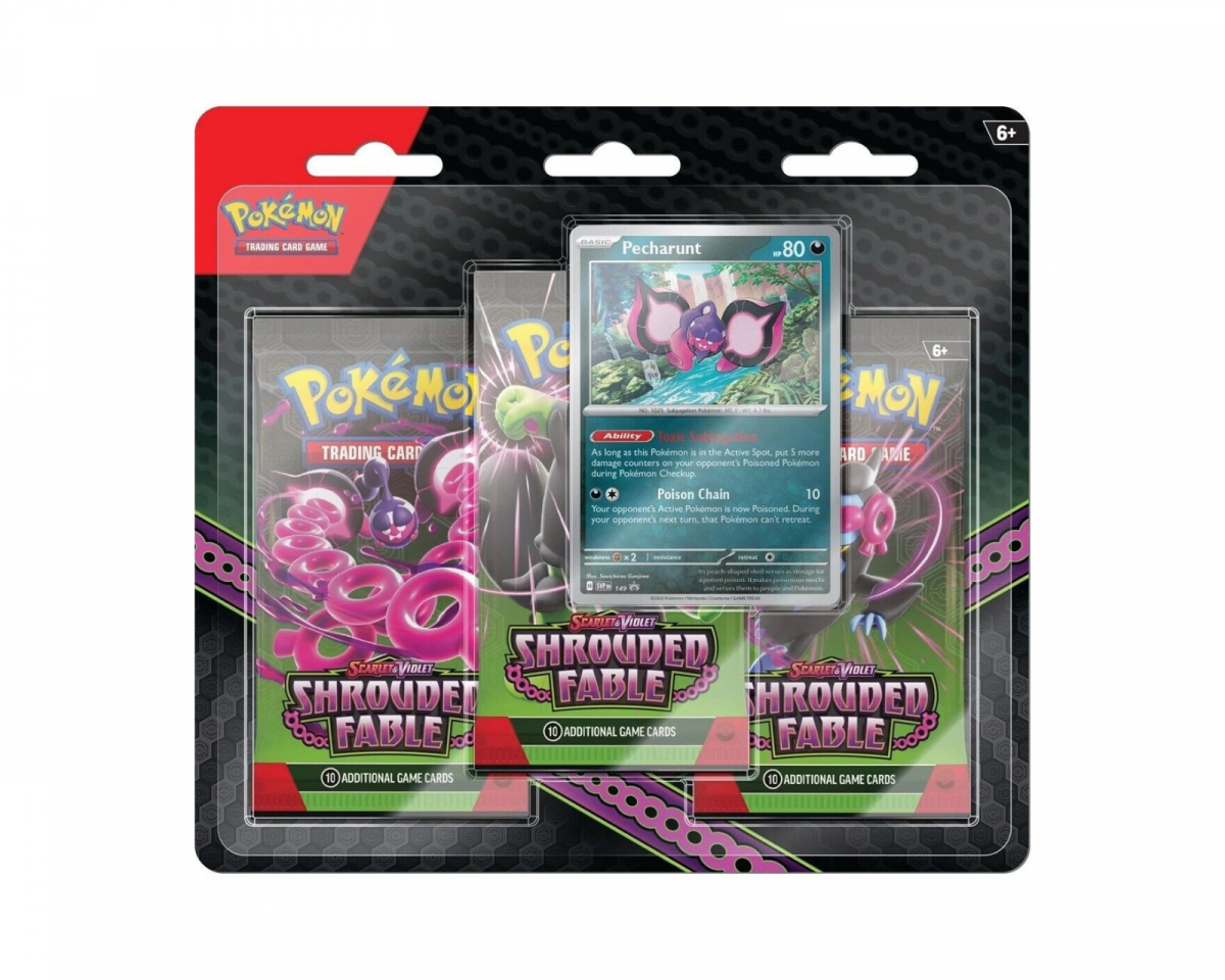 Pokémon Scarlet & Violet 6.5: Shrouded Fable Blister (3-pack)