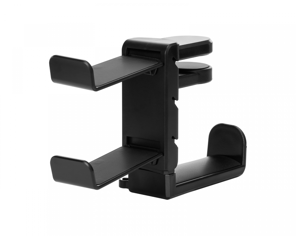 MaxMount Hållare för Hörlurar- & Kontroller - Svart