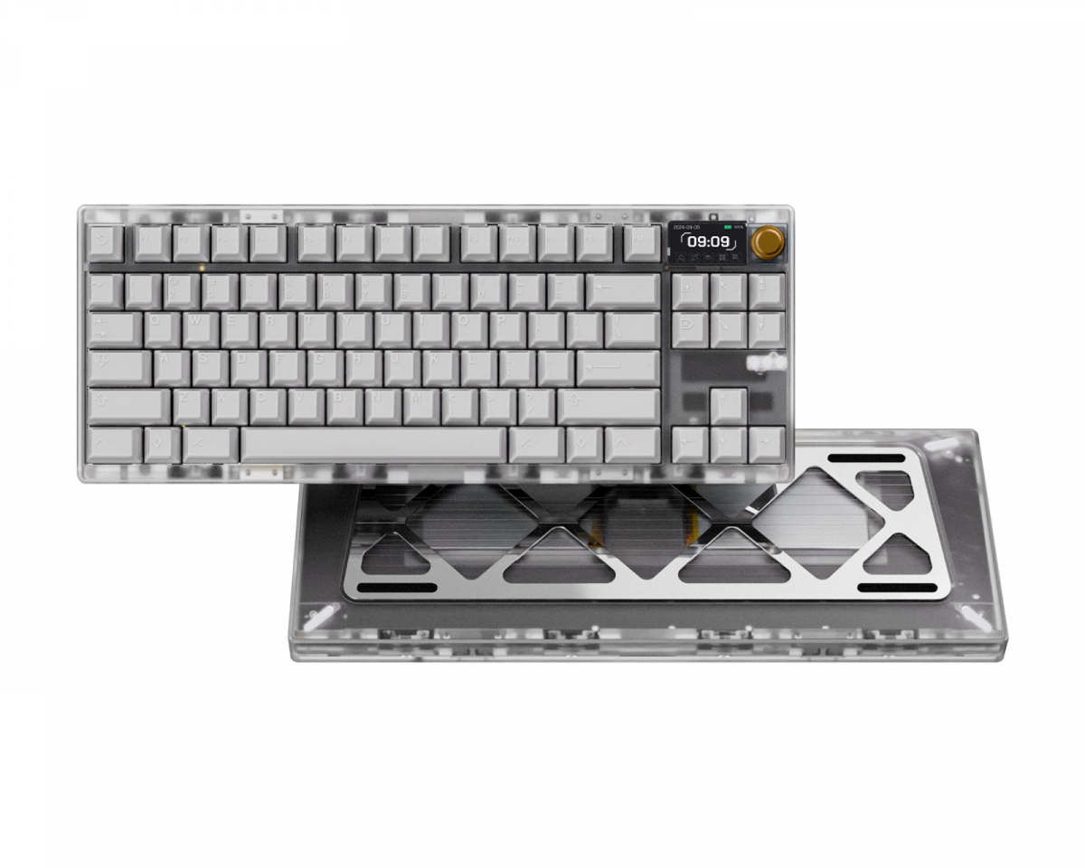 Wuque Studio ZOOM TKL DYNA - Frosted Clear