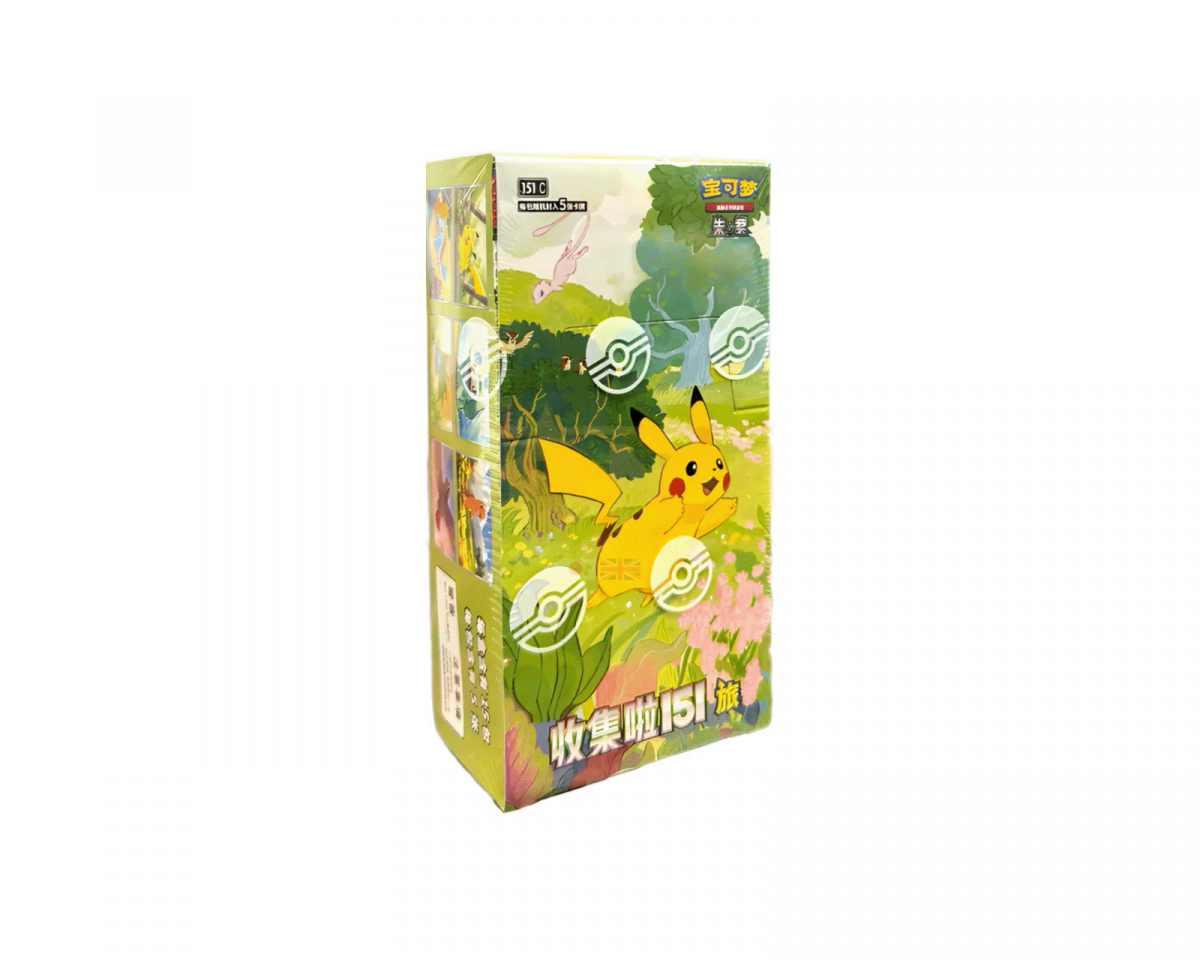 Pokémon 151C Journey Booster Box (Simplified Chinese)
