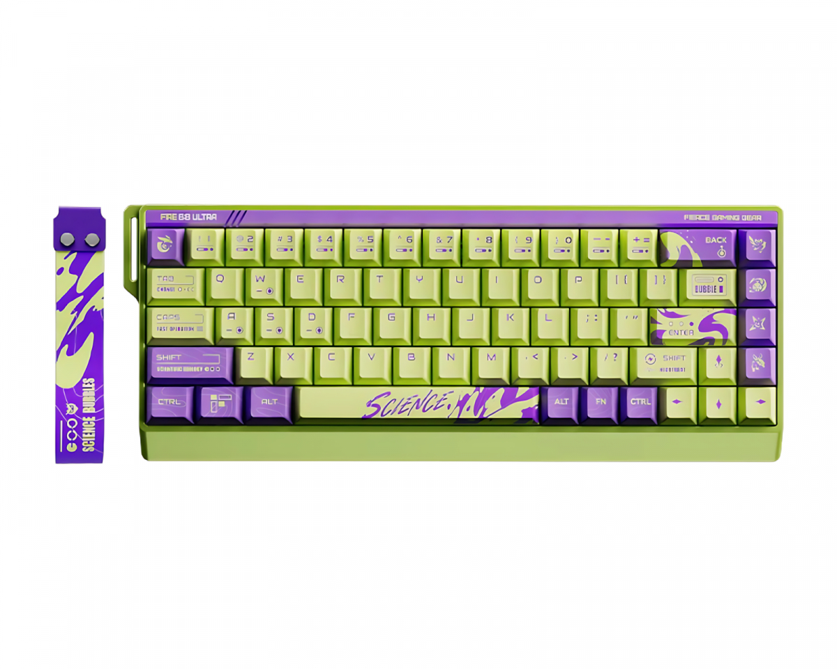 FIRE68 Ultra Magnetic HE ANSI Tangentbord [Gateron Jade Pro]