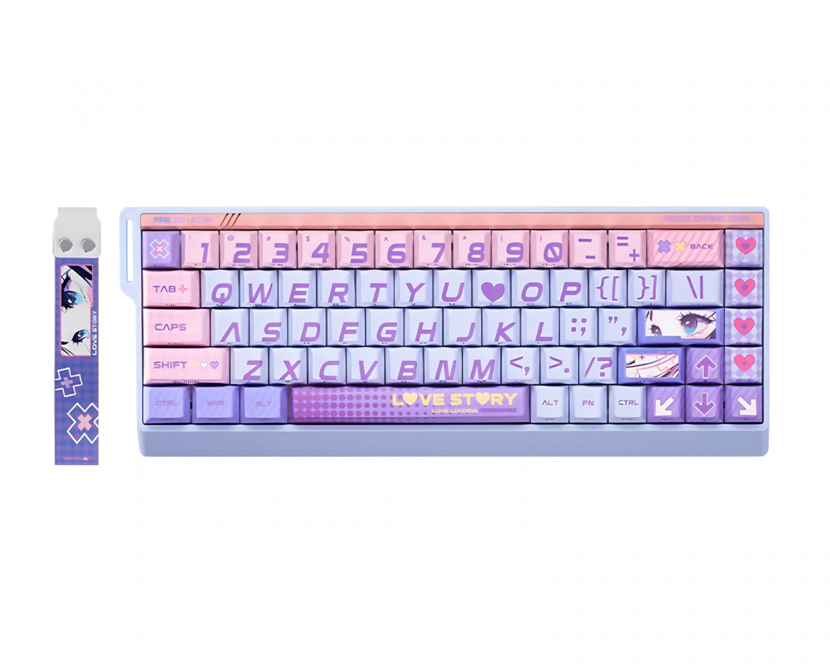 FGG FIRE68 Ultra Magnetic HE ANSI Tangentbord [Gateron Jade Pro] - Love St