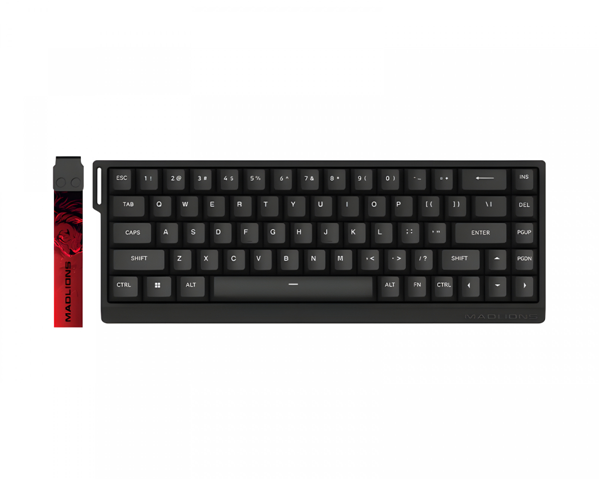 FGG MAD68 HE RGB ANSI Tangentbord [Magnetic Amber Pro] - Svart