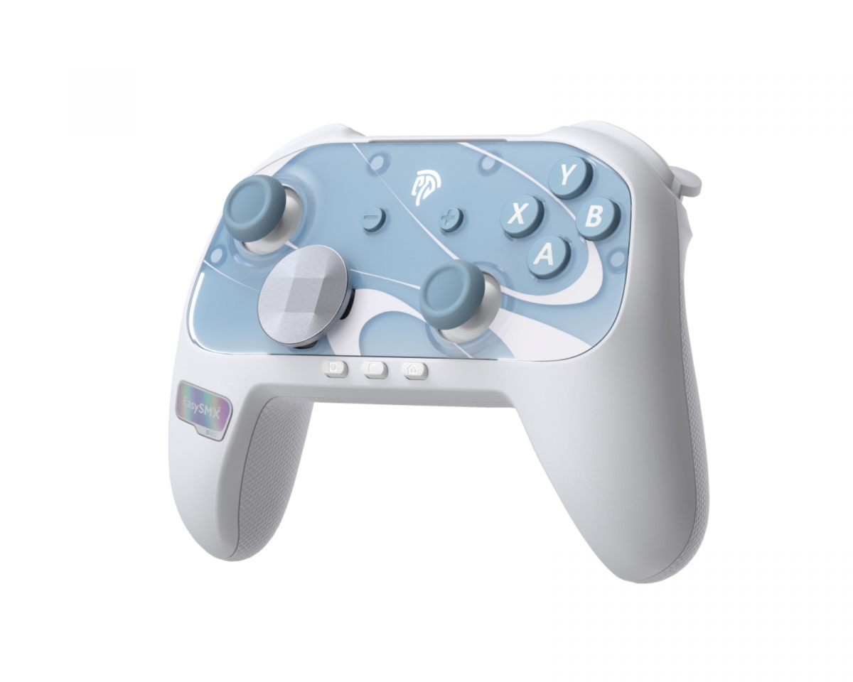 EasySMX S10 Trådlös Kontroller för Nintendo Switch 2 - Vit